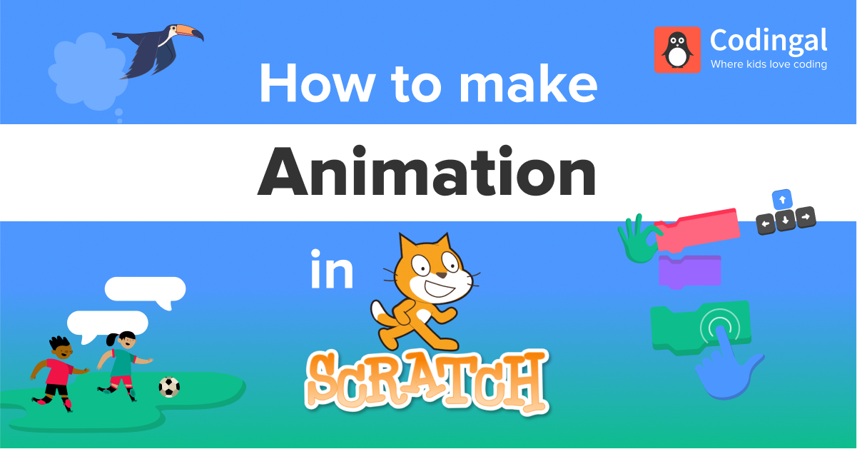 How to make animation in Scratch