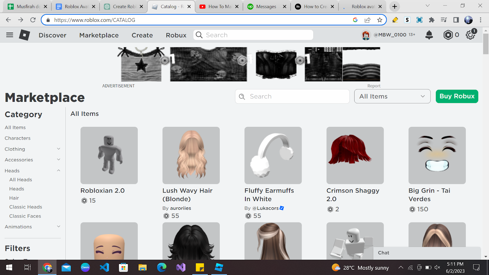 Roblox avatar settings may not apply when a player is uploaded to