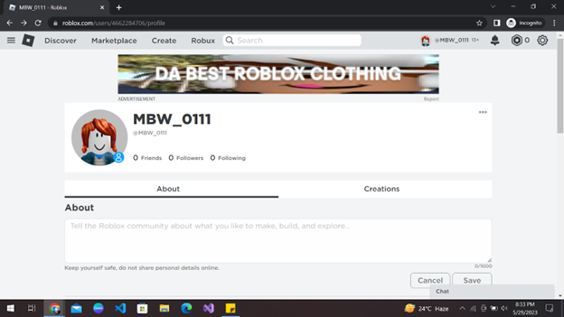 How to log in to your roblox website account 