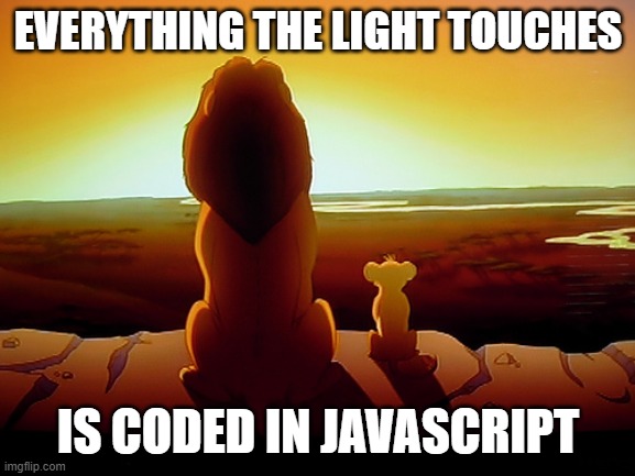 lion king meme on coding for kids javascript meme on coding for kids
