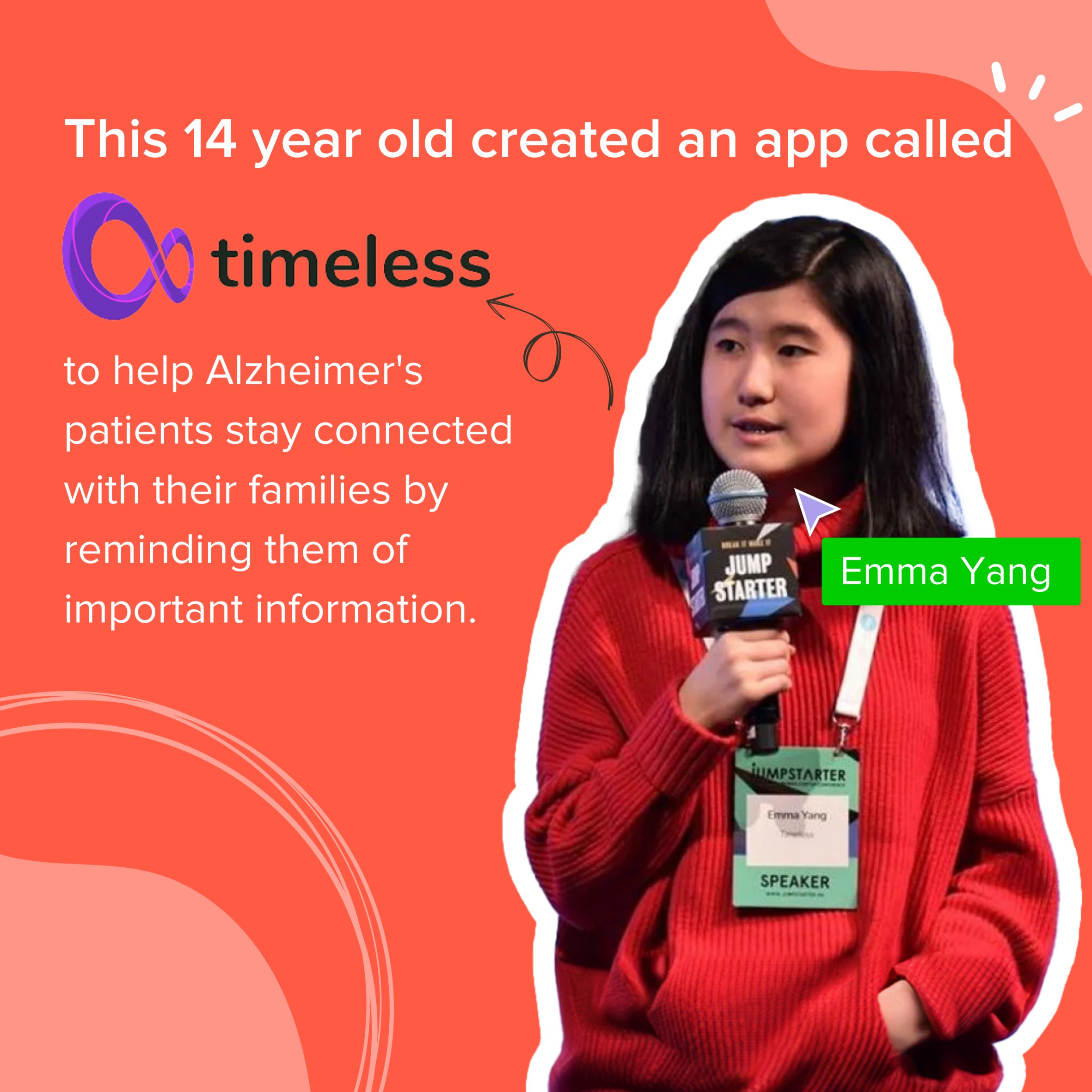 14-year-old created an app called Timeless