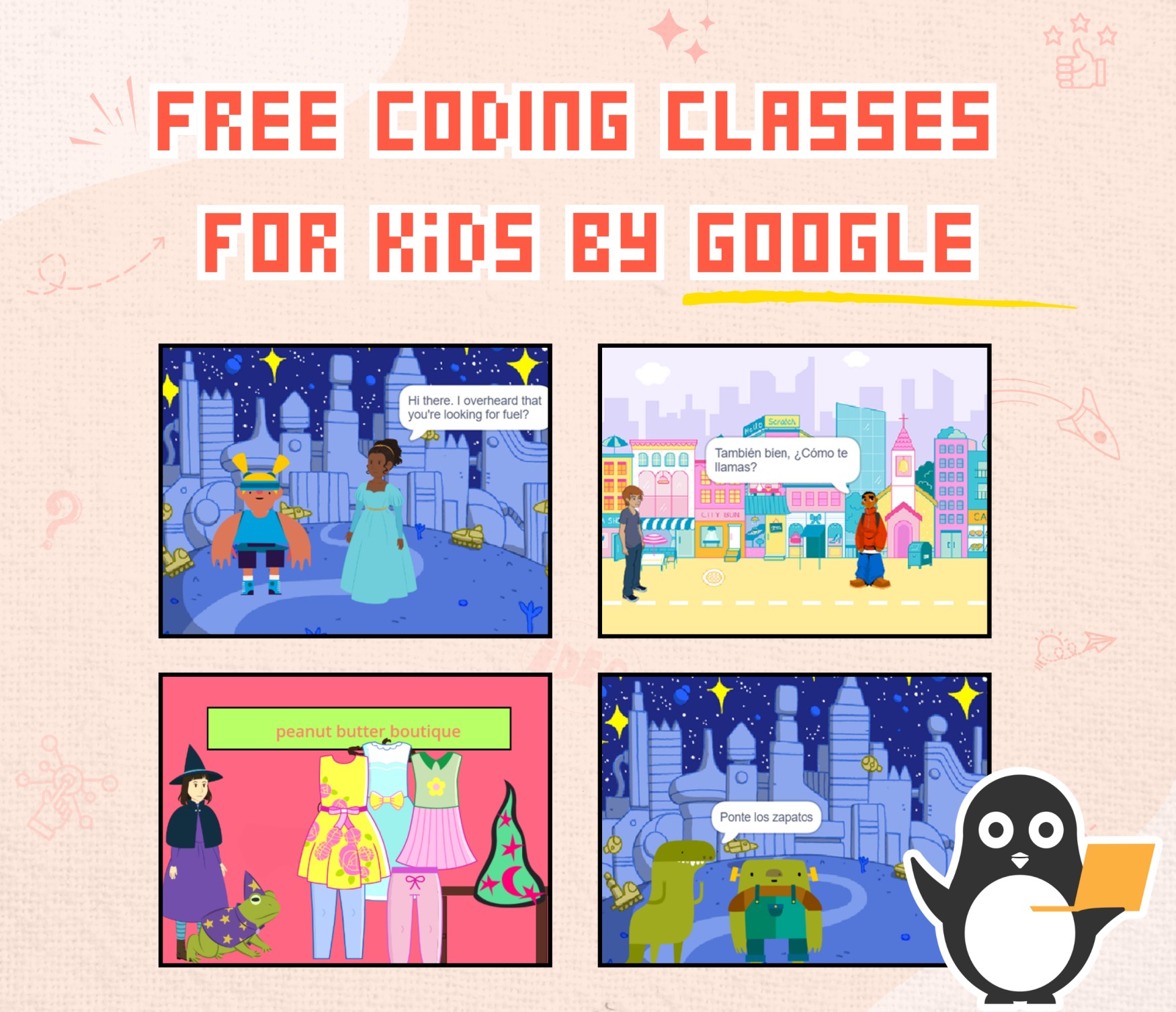 free coding resources for kids by Google 