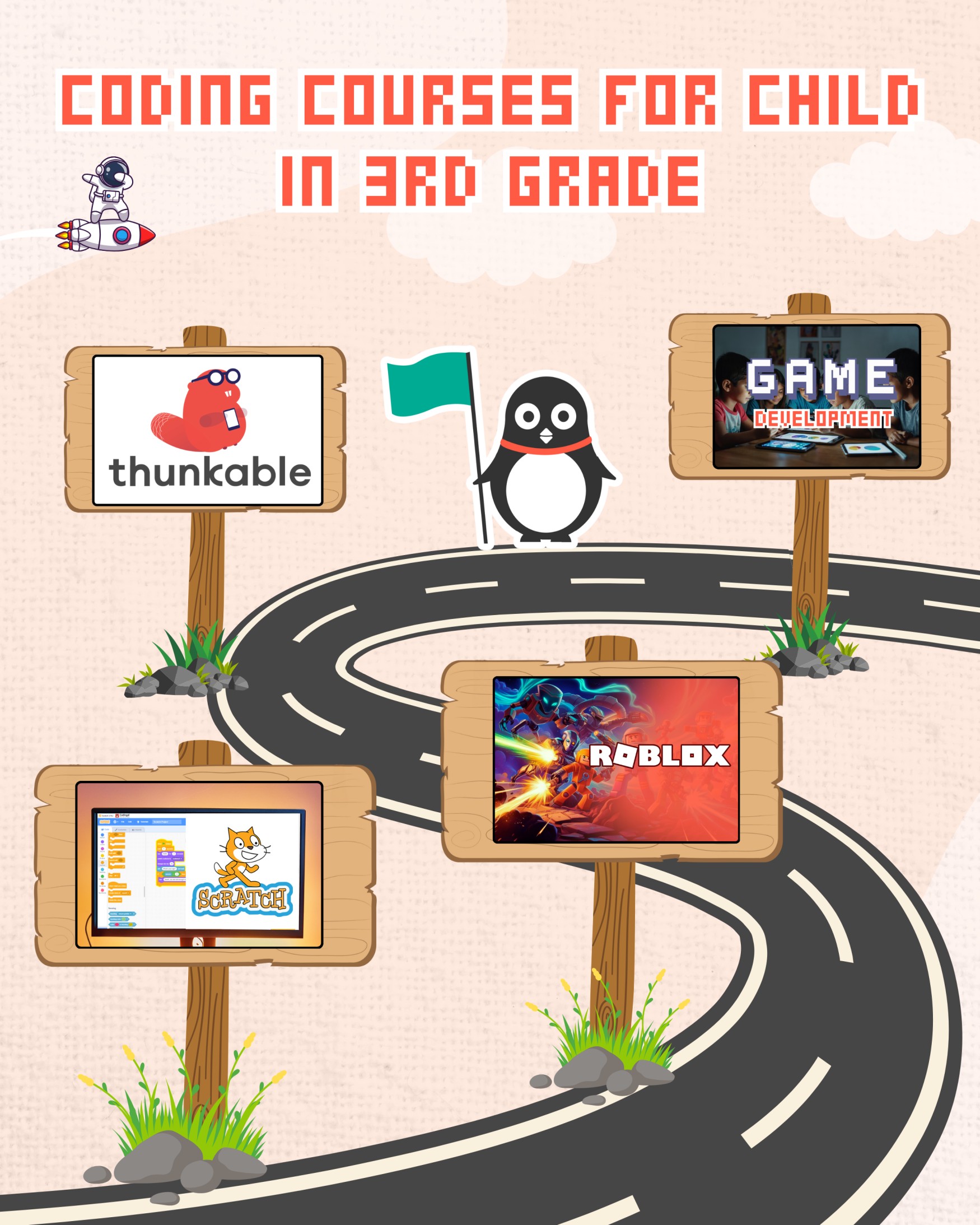 coding courses for child in 3rd grade