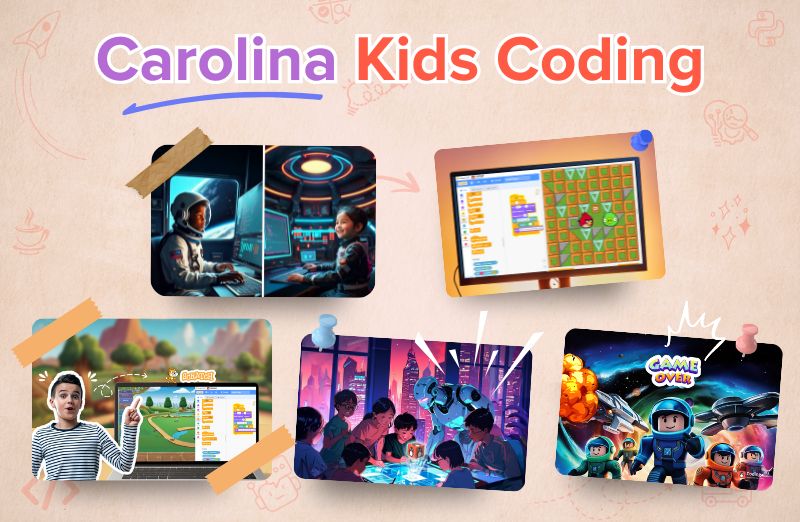 kids and teens coding classes Carolina