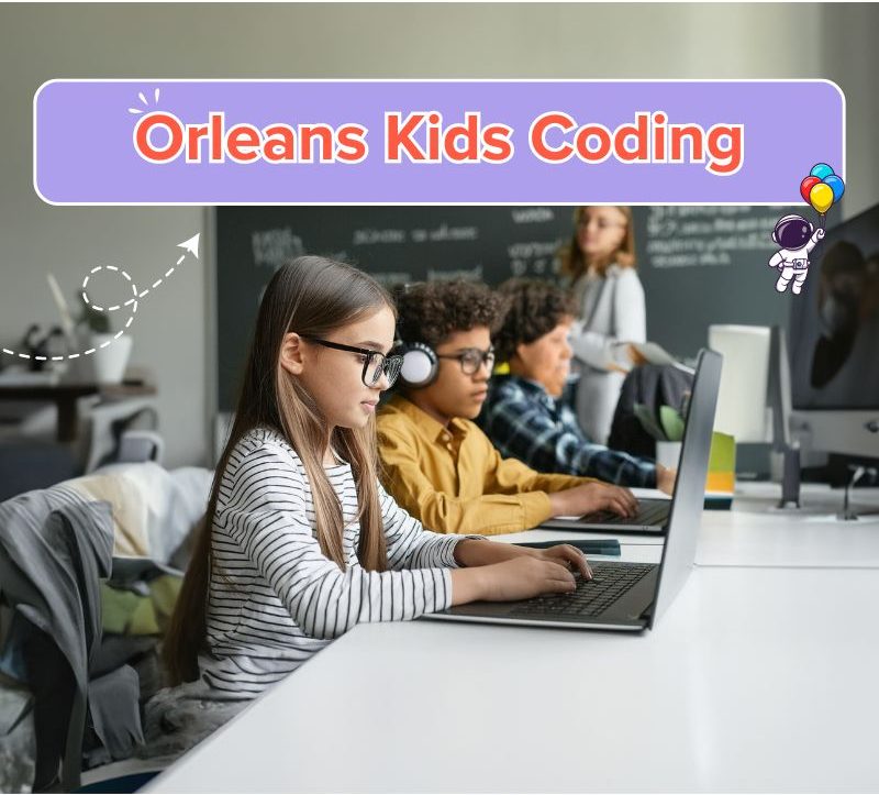 coding classes for kids and teens in Orleans