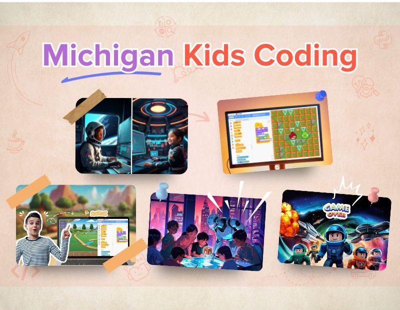 kids and teens coding classes Michigan