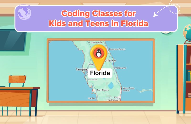 coding for kids and teens in Florida