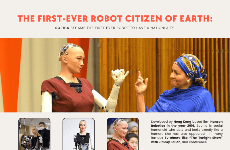 The first-ever robot citizen of Earth