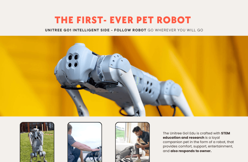 First-ever Pet Robot