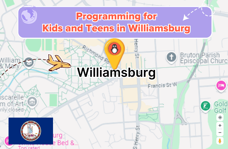 Map of Williamsburg