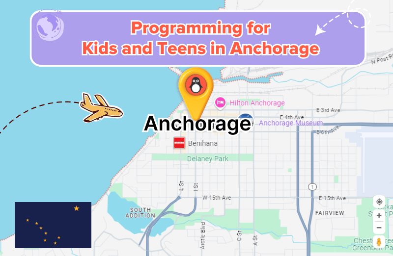 Programming classes for kids in Anchorage