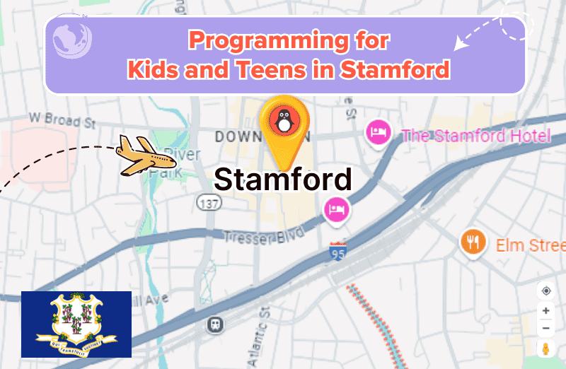 Programming classes for kids in Stamford