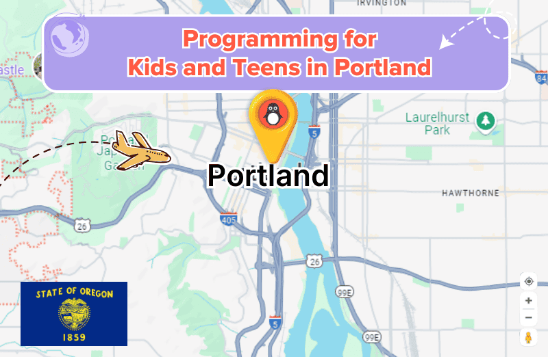 Programming classes for kids in Portland