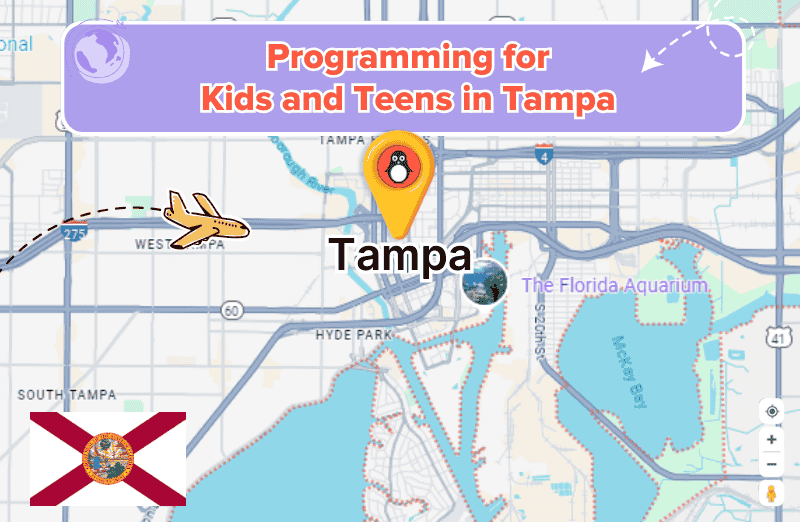 Programming classes for kids in Tampa