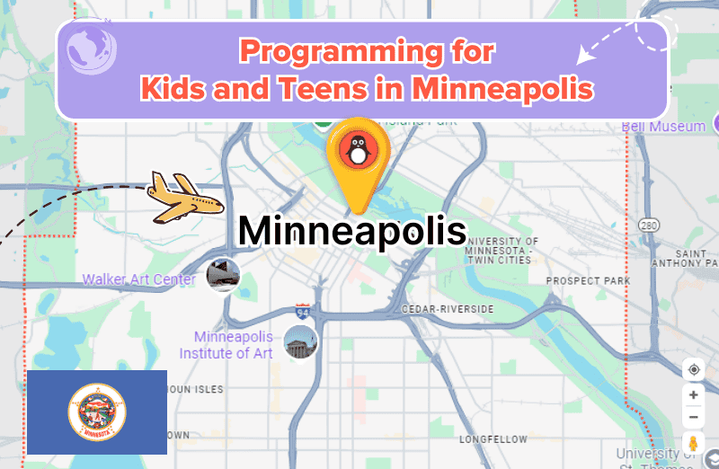 Programming classes for kids in Minneapolis