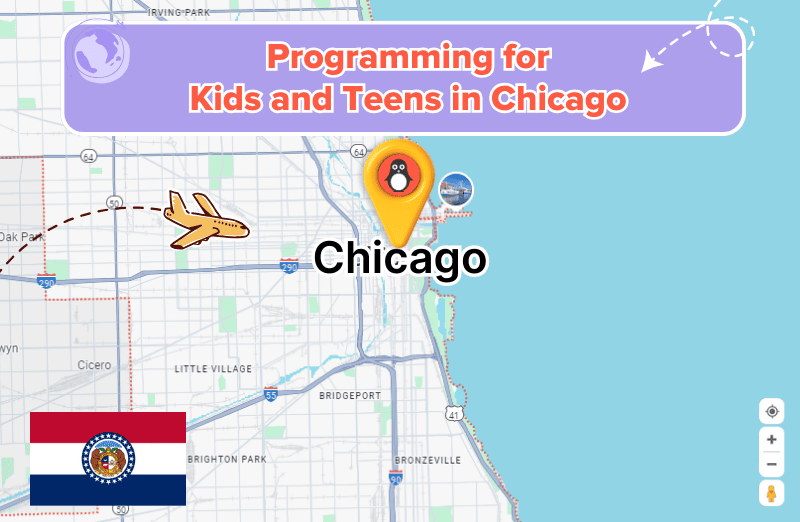 Programming classes for kids in Chicago