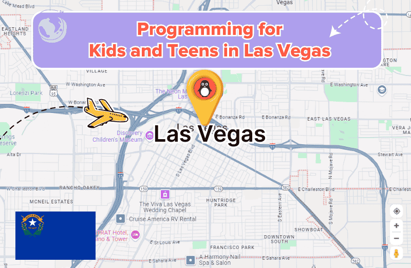 Programming classes for kids in Las Vegas