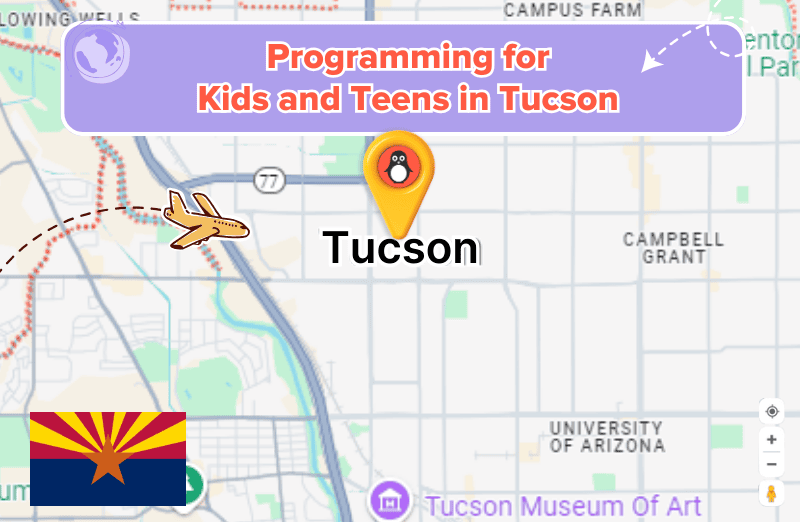 Programming classes for kids in Tucson