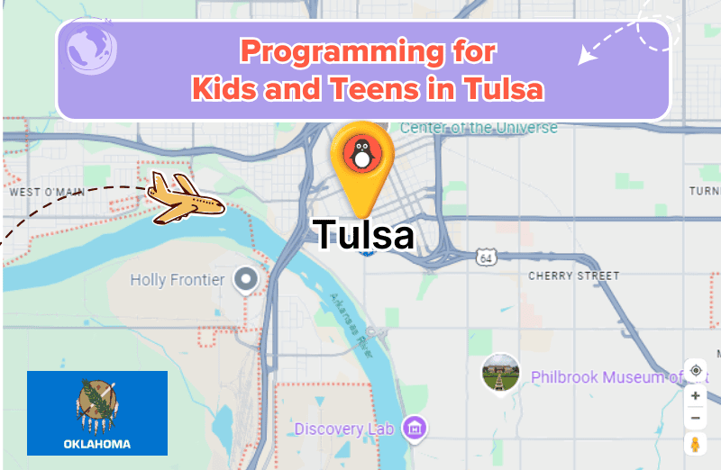 Programming classes for kids in Tulsa