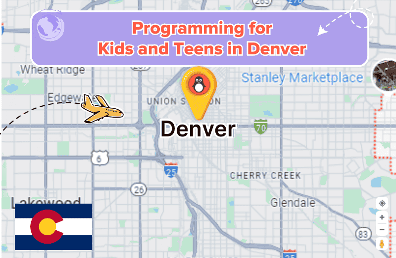 Programming classes for kids in Denver