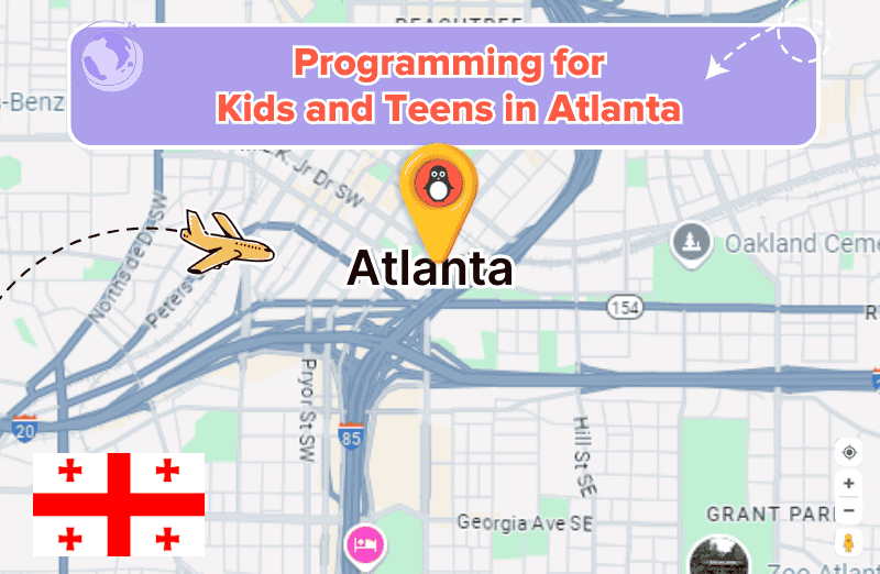 Programming classes for kids in Atlanta