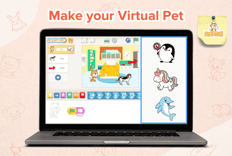 Make Your Virtual Pet on Scratch