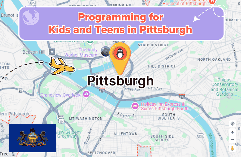 Programming Classes for Kids in Pittsburgh