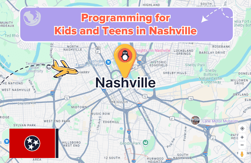 Programming Classes for  Kids in Nashville