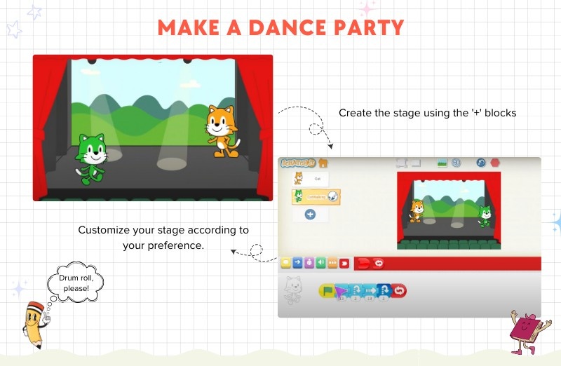 Make a Dance Party with Scratch Jr.