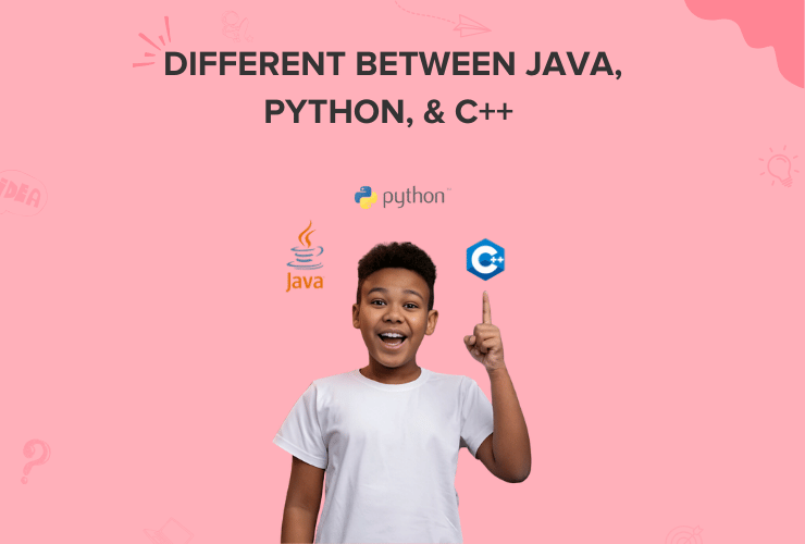 Difference between Java, C++ & Python