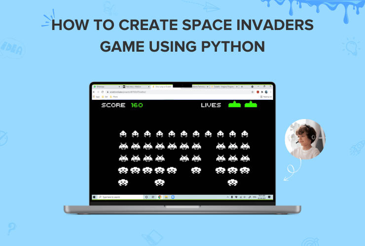 How to create space invaders game using Python