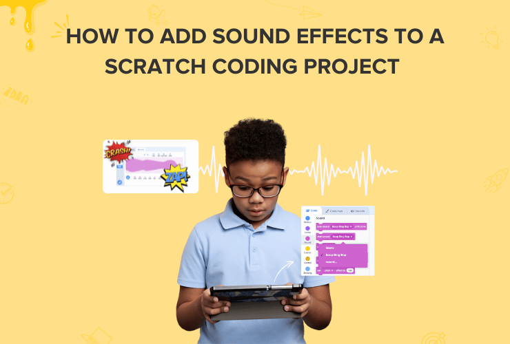 How to add sound effects on Scratch Coding Project