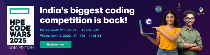 HPE - Codewars 2025 - Coding Competition Registration