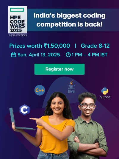 HPE codewars 2024 - Biggest coding competition for kids